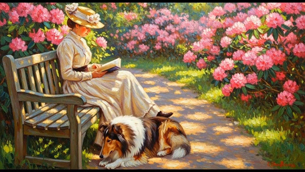 One Golden Afternoon in a Victorian Countryside Village | A Visual Poem
