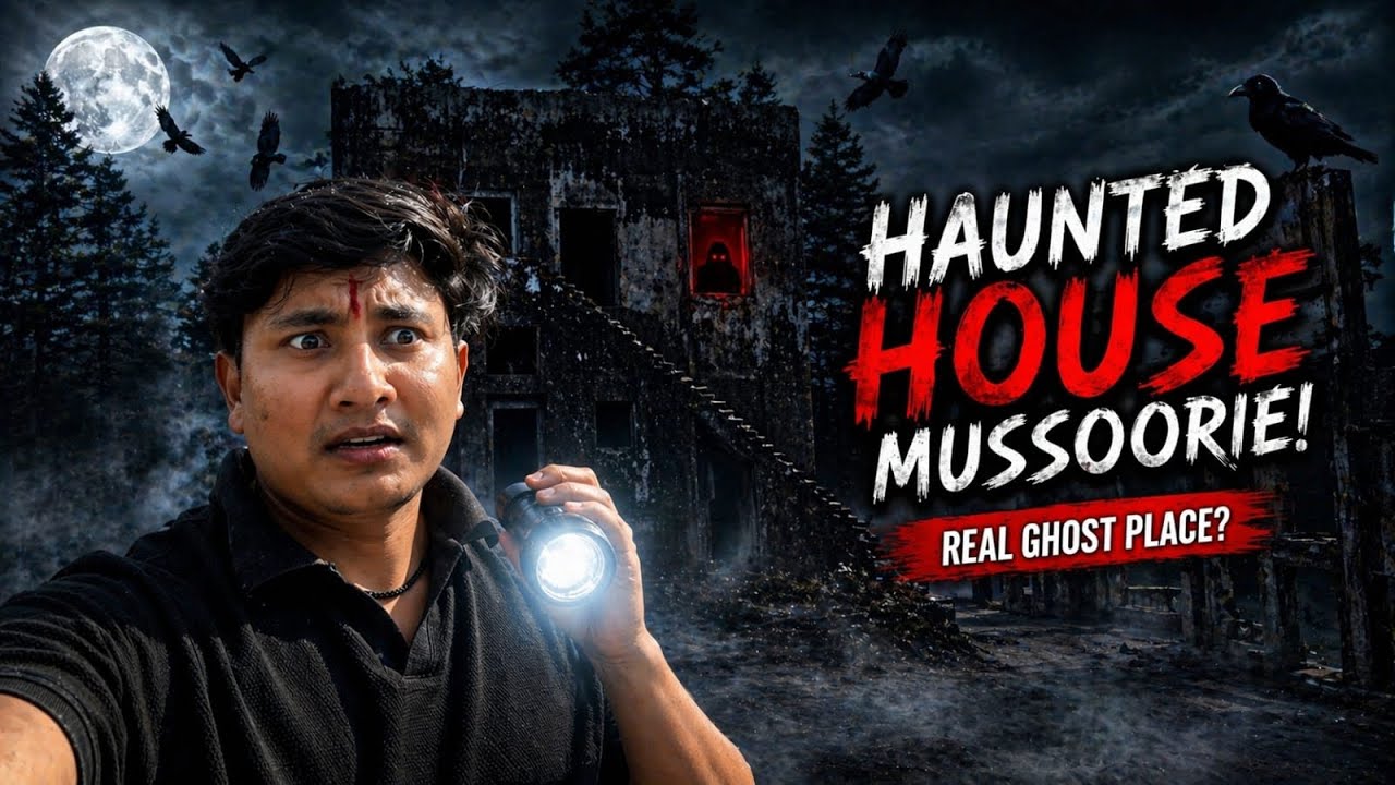 MASOORI HUNTED HOUSE bhoot dikh gya🫣😬😮
