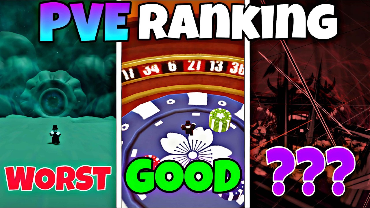 Ranking the BEST PVE Domains to get | Jujutsu Infinite Roblox (JJI)