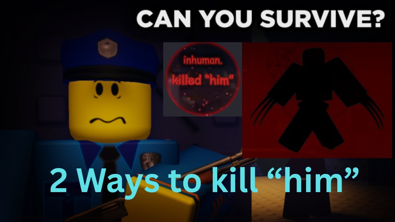 InHuman (Roblox) : How to kill 