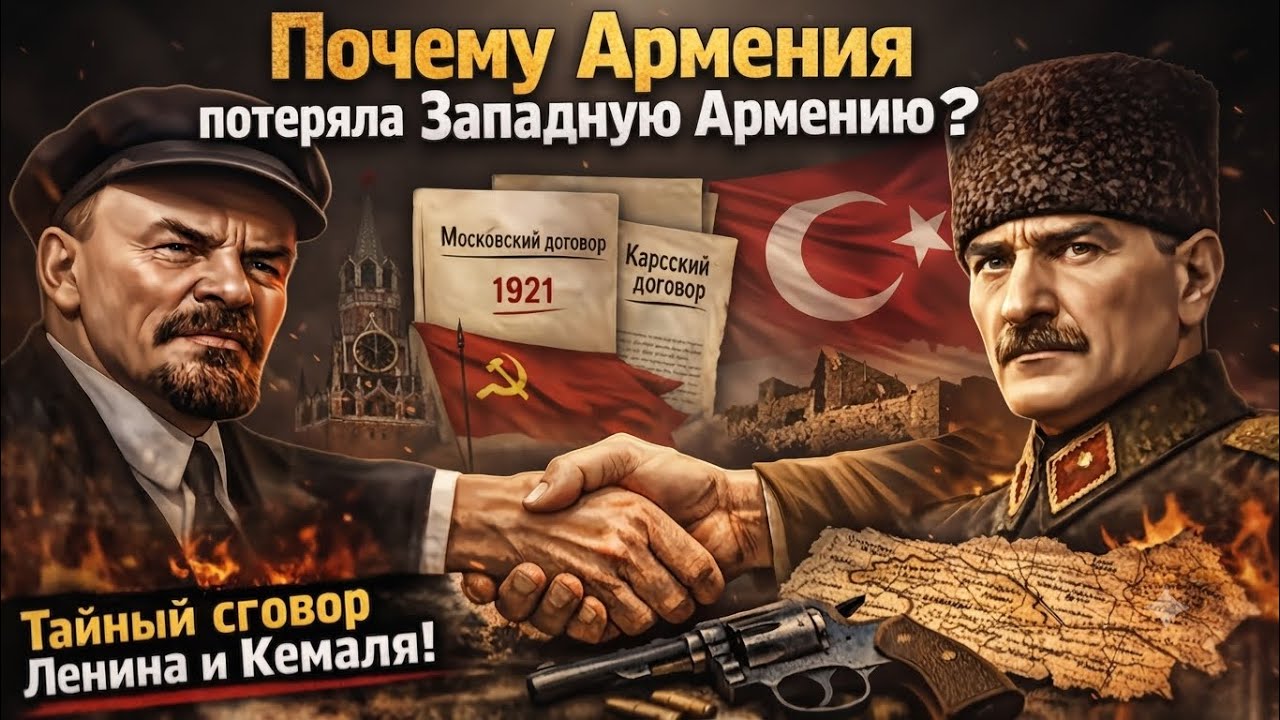 УДАР В СПИНУ: Как Ленин и Кемаль тайно продали Армению