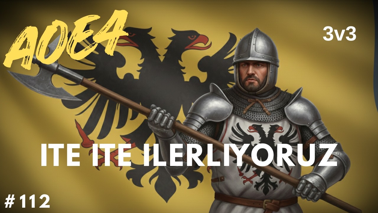 Kutsal Roma - 3v3 - İte İte İlerliyoruz - #aoe4 #112