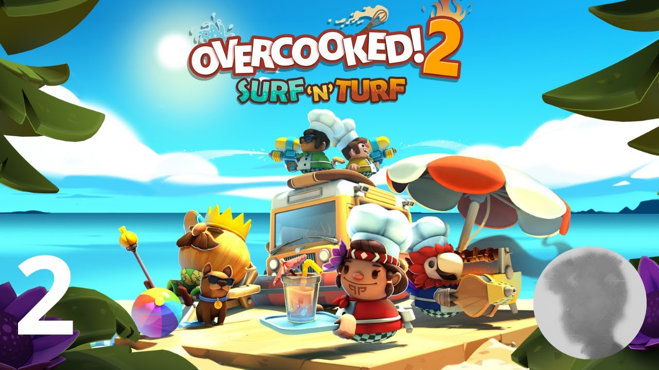 Lanjut Lagi Masak masakan - Overcooked!2 Surf 'n' Turf Part 2