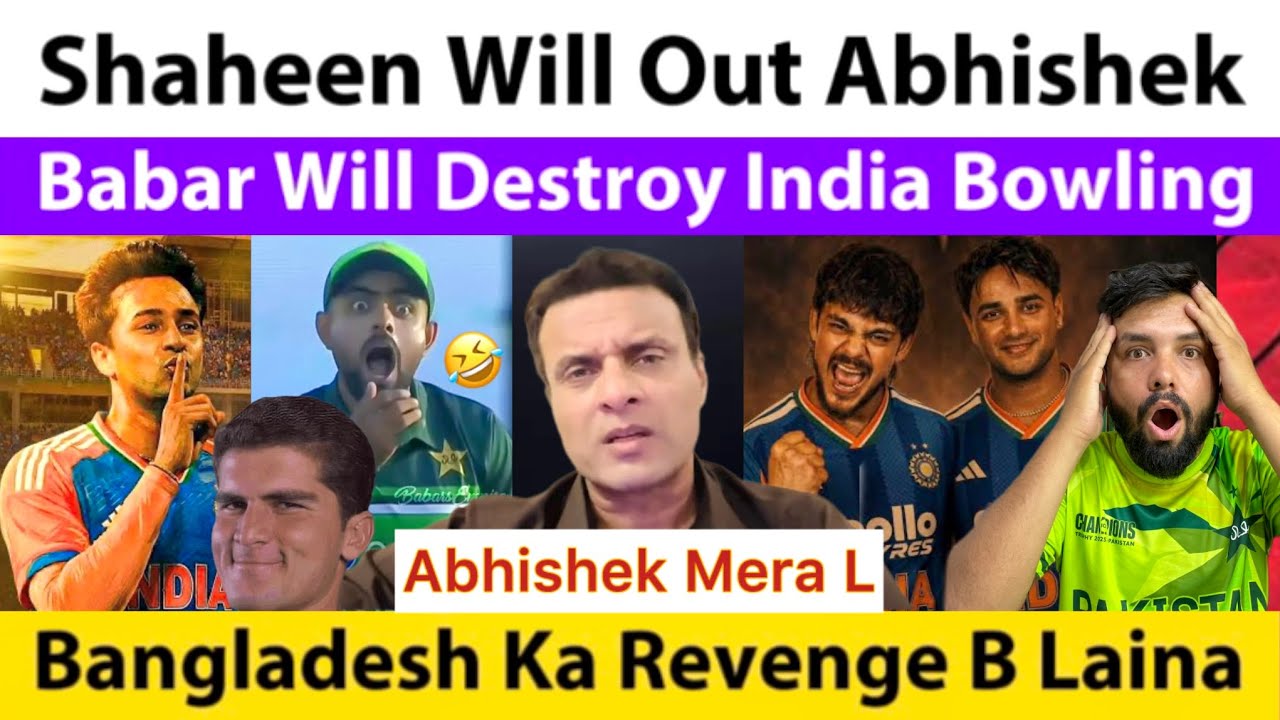 Tanveer : Shaheen Will Out Abhishek & Babar Will Destroy India Bowling In T20 WC | Bangladesh 😭