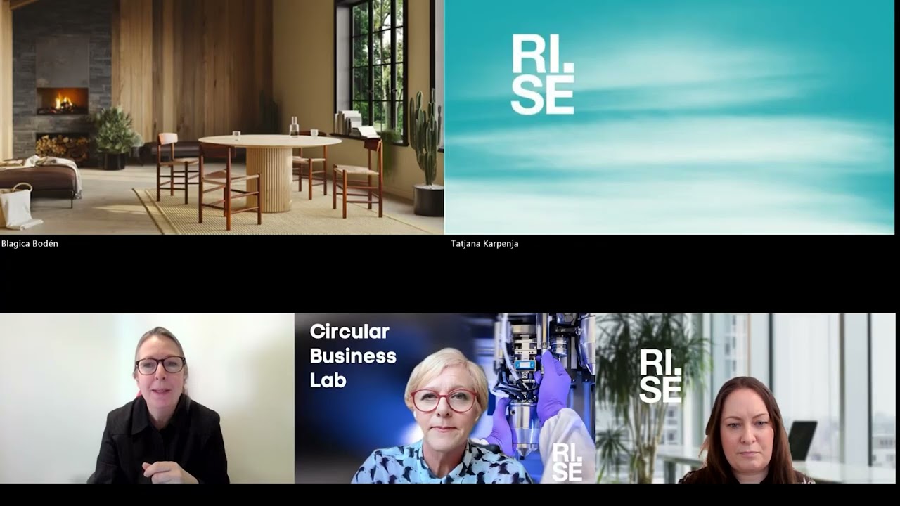 Circular Business Lab with Pernilla Dahlman, RISE