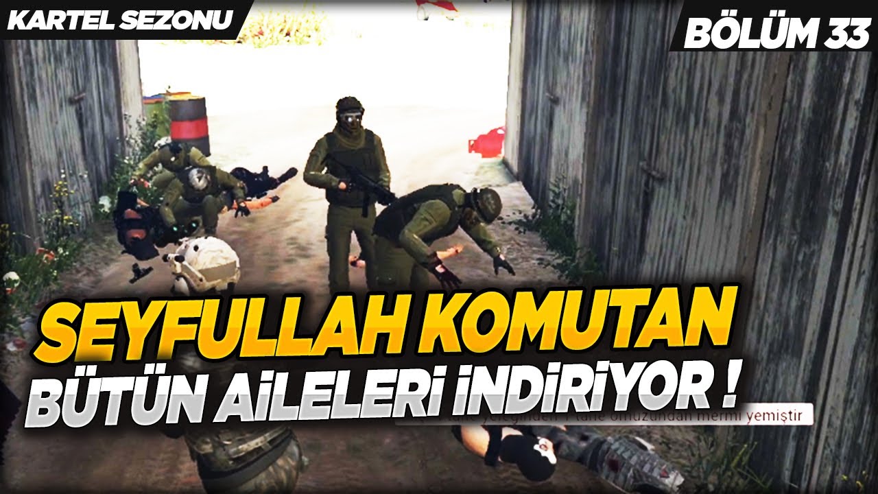 SEYFULLAH KOMUTAN BÜTÜN AİLELERİ İNDİRİYOR ! 22 SİLAH ÇALDIK