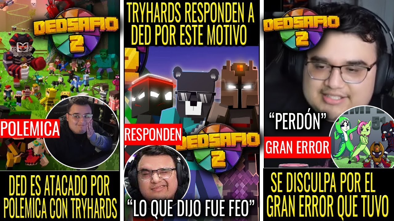FARFADOX, CONTERSTINE y CRISGREEN RESPONDEN a DED y ESTE SE DISCULPA Por El GRAN ERROR | DEDSAFIO 2