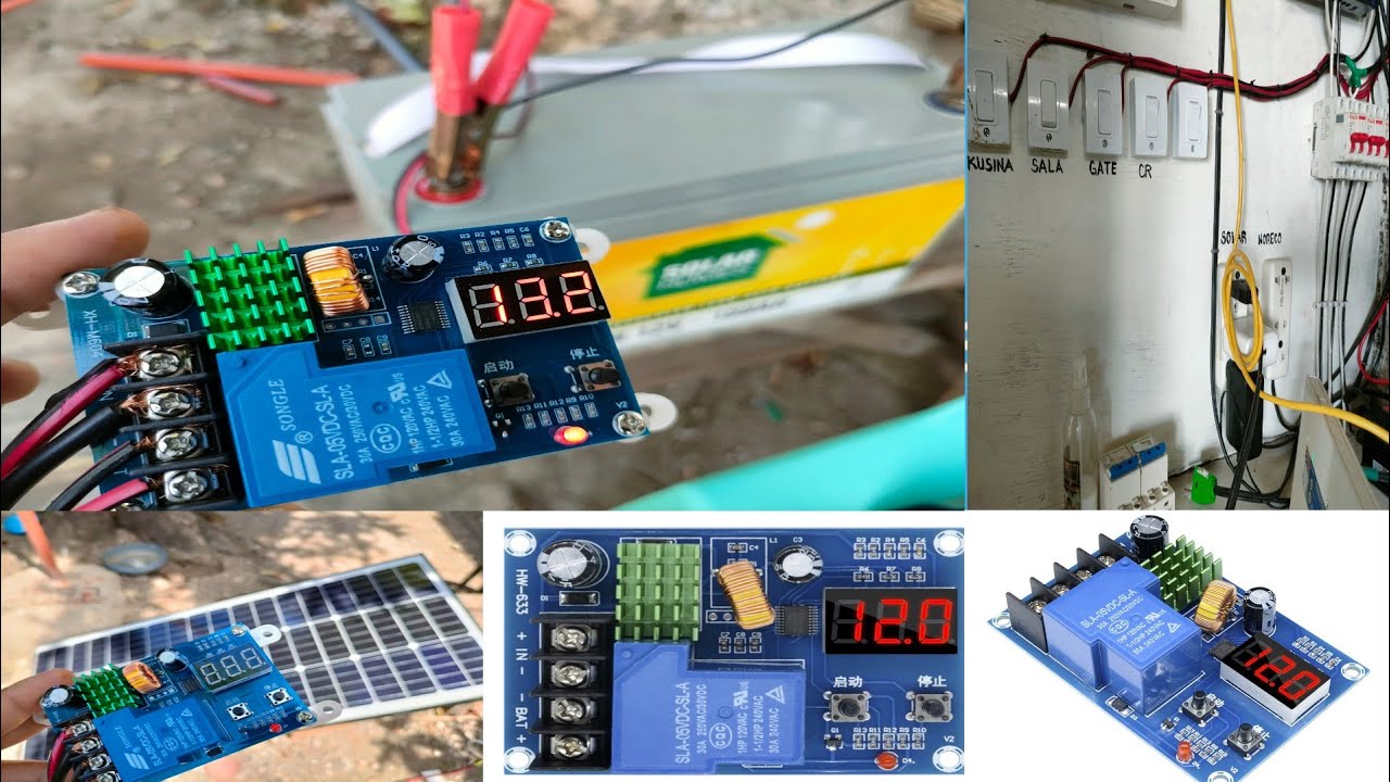 SOLAR SET UP USING THIS CHARGING MODULE (Tagalog)