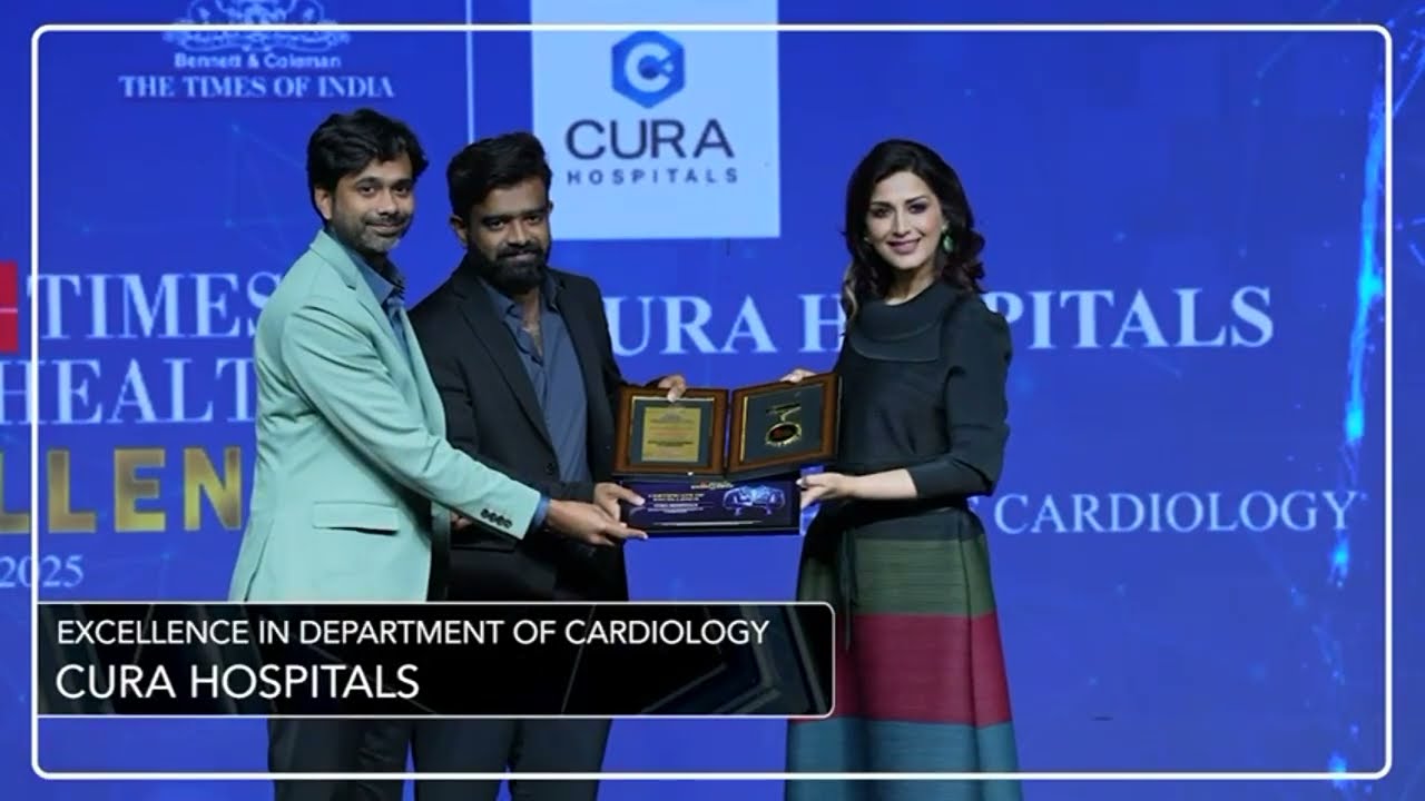 Cura Hospitals Wins Excellence in Cardiology | Times Health Excellence Awards 2025