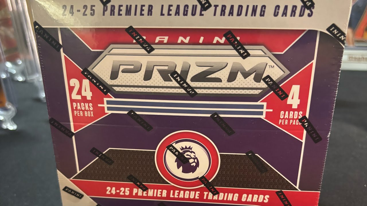 24-25 Panini Prizm Soccer Retail Display Box. Will we find an auto?  