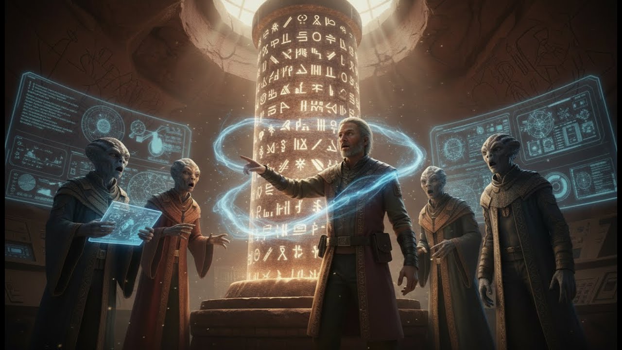 Scholars Mocked the Ancient Symbols—Until a Human Realized They Were Numbers | HFY Sci-Fi