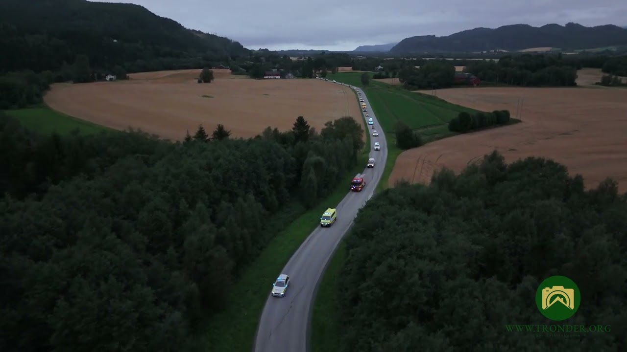 Kjør For Mental Helse 2025 🚗💚 | Dronefilm fra Stjørdal & Hegra