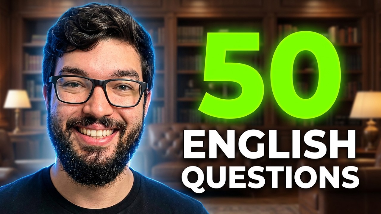 50 English Questions Every Beginner Needs