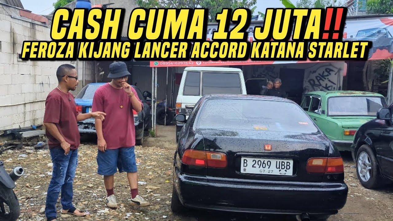 Obral mobil bekas murah seharga motor Cash murah cuma  12 juta 