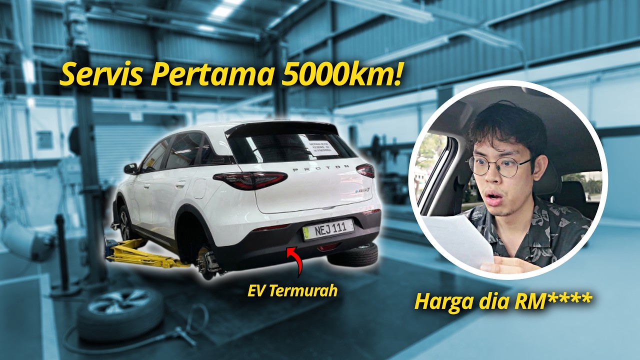 Aku hantar servis pertama Proton e.MAS 5! Mahal ke murah?