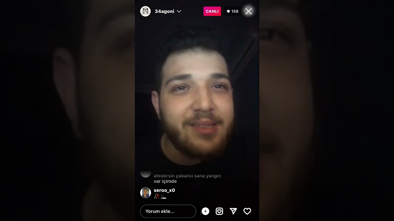 Agoni Instagram canlı yayın￼