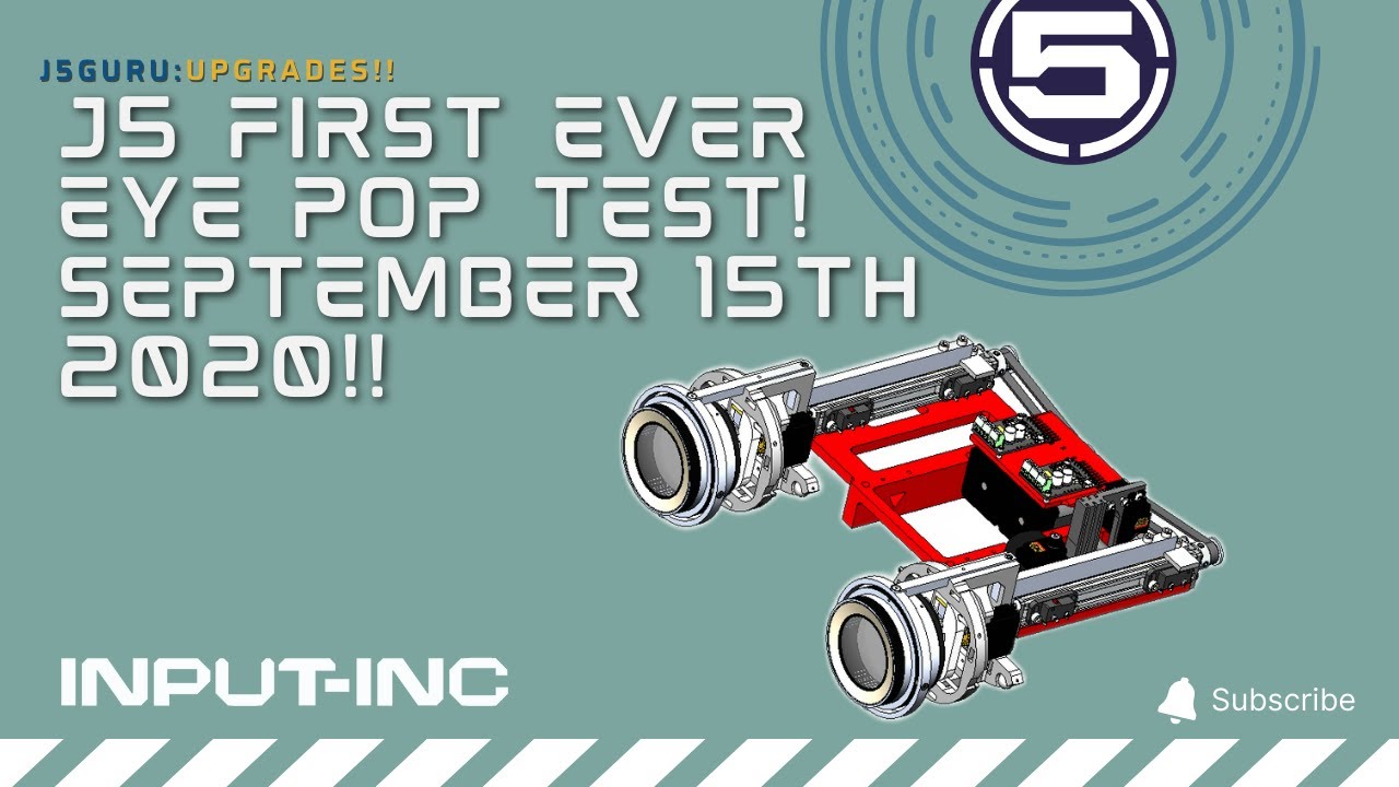 September 15th 2020, First ever Eye Pop test!