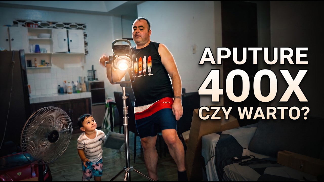 APUTURE 400X - Nowa Zabawka
