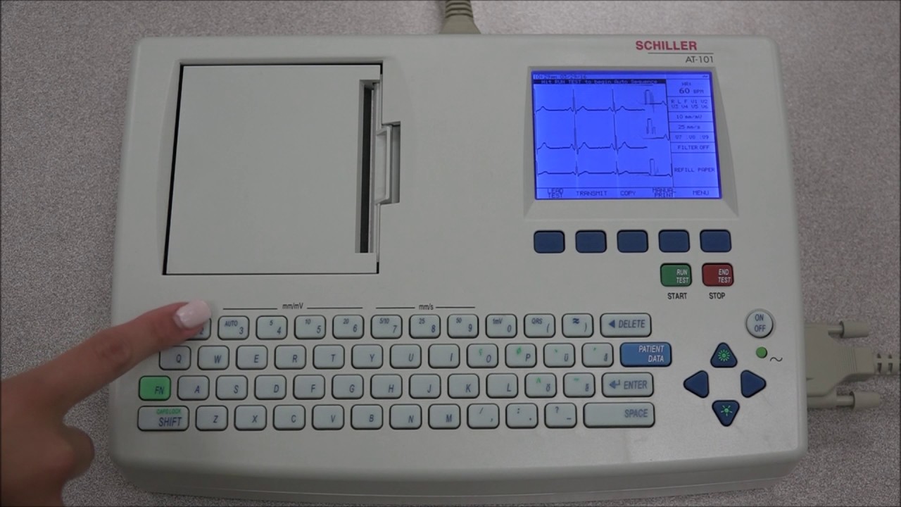 Schiller Cardiovit AT-101 Basic Functions