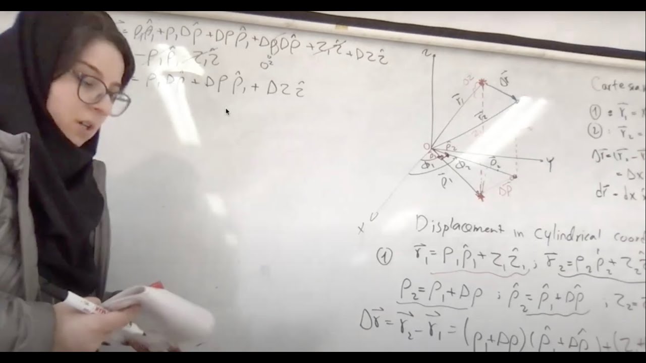 Session3-1: Cylindrical coordinates (In Persian)