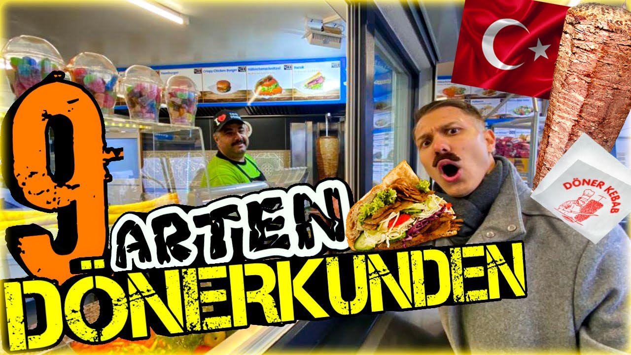 9 Arten von Dönerkunden ( Fettsack, Azzlack Girl, Broke...) 😂 | Jebote Marko