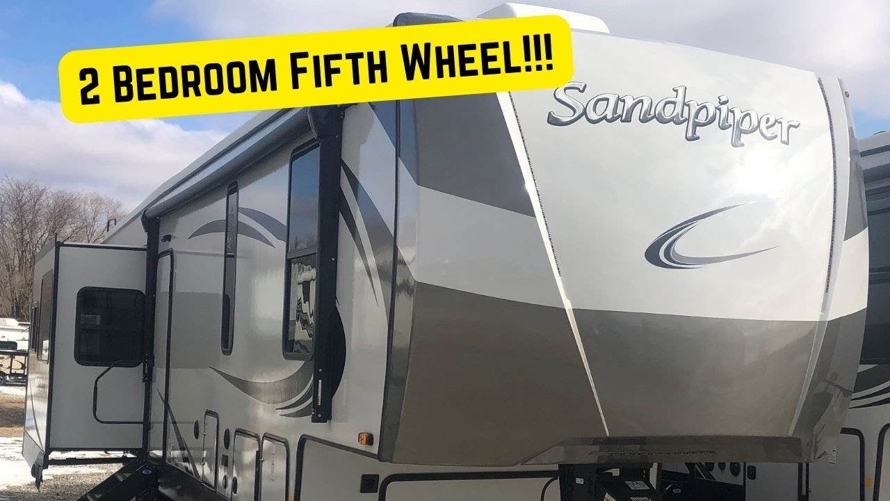 All New 2022 Sandpiper 3660MB Mid-Bunk Fifth Wheel