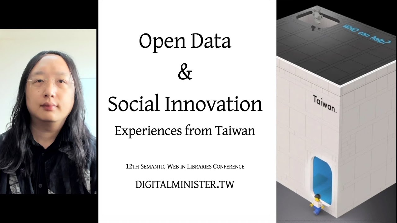 Open Data & Social Innovation – Experiences from Taiwan. SWIB20 Keynote by Audrey Tang