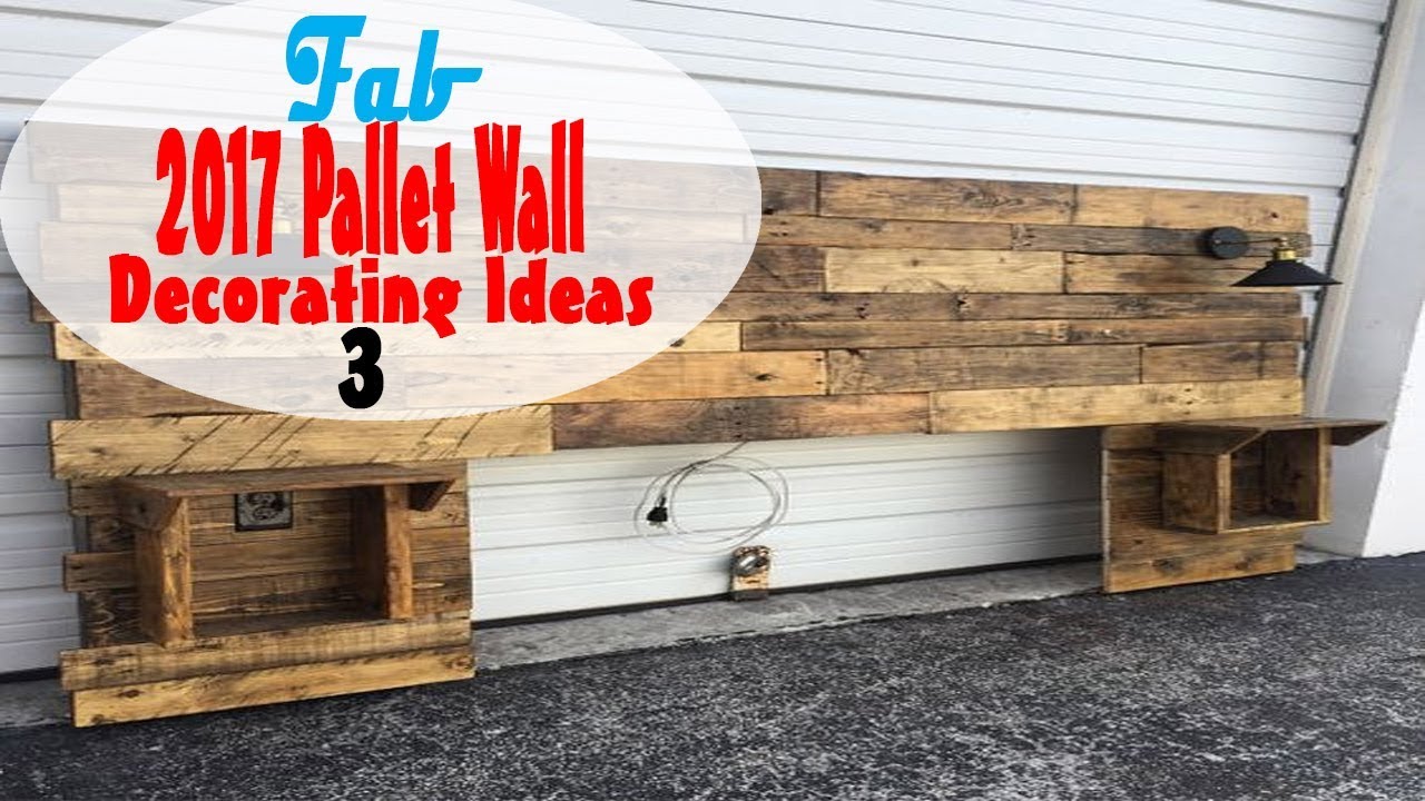 2017 Pallet Wall Decorating Ideas - Part 3
