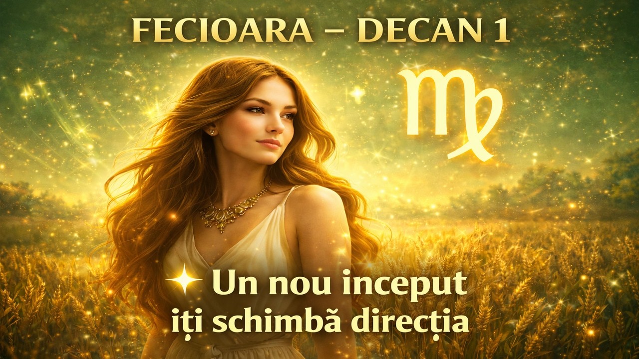 #FECIOARA ♍🐦 🔥MESAJ PENTRU DECANUL 1❤️23 august -  3 septembrie 💕#februarie