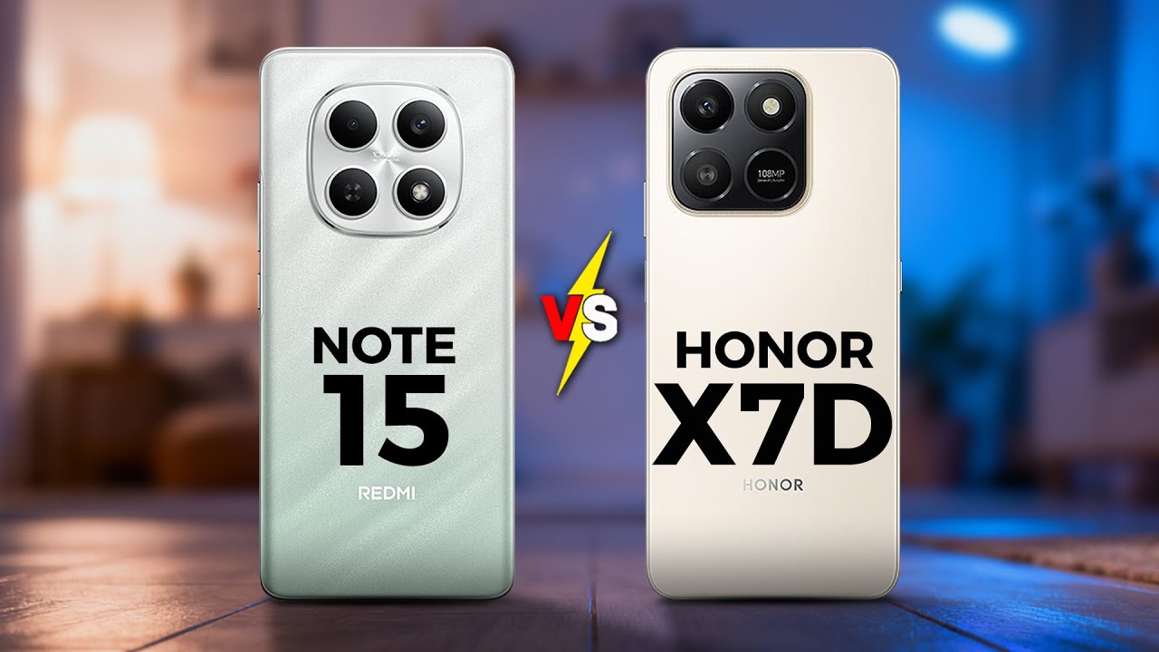 REDMI NOTE 15 4G (GLOBAL) vs HONOR X7D - Which is Best For You?