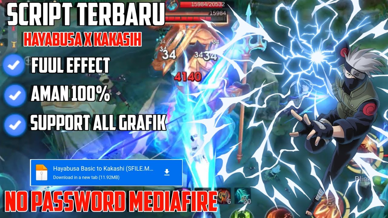 SCRIPT HAYABUSA KAKASIH TERBARU FUUL EFFECT NO PASSWORD MEDIAFIRE ❗