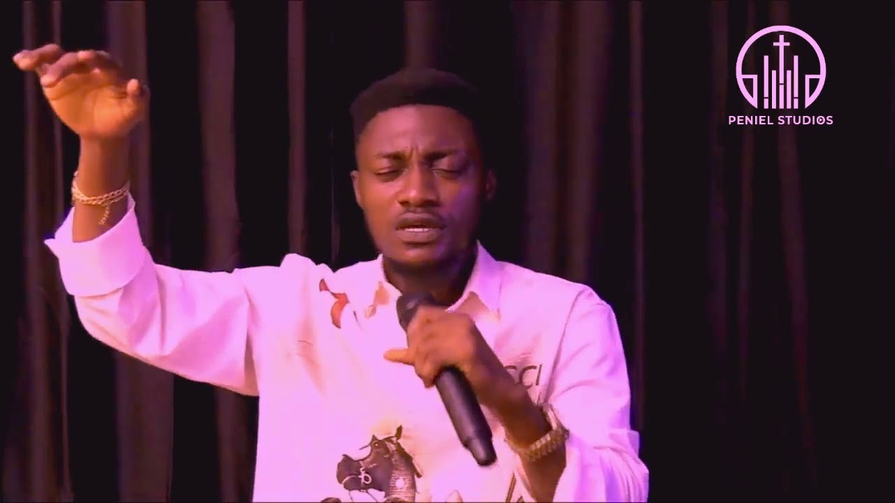 OMG😱...!!! UNDILUTED WORSHIP FROM PAA KAY JNR @ PENIEL STUDIO WITH EVELYN MINTA