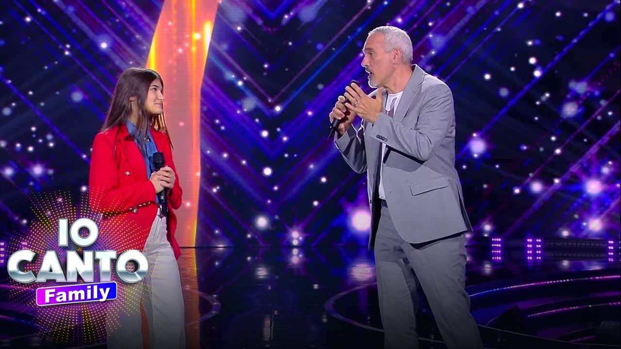 Io Canto Family - Diletta e papà Marco in 