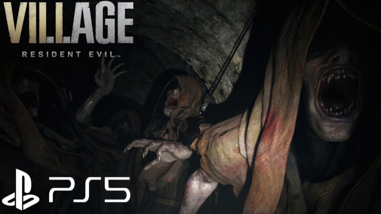Resident Evil 8 Village - Dungeon Zombies Fight Scene Ps5 Gameplay (PlayStation 5)