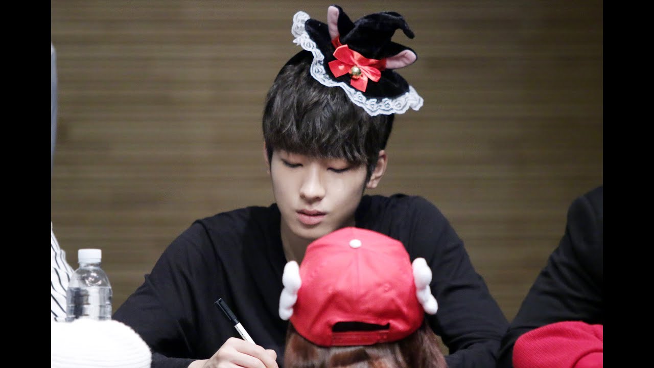 151024 청량리 팬싸인회 세븐틴 원우