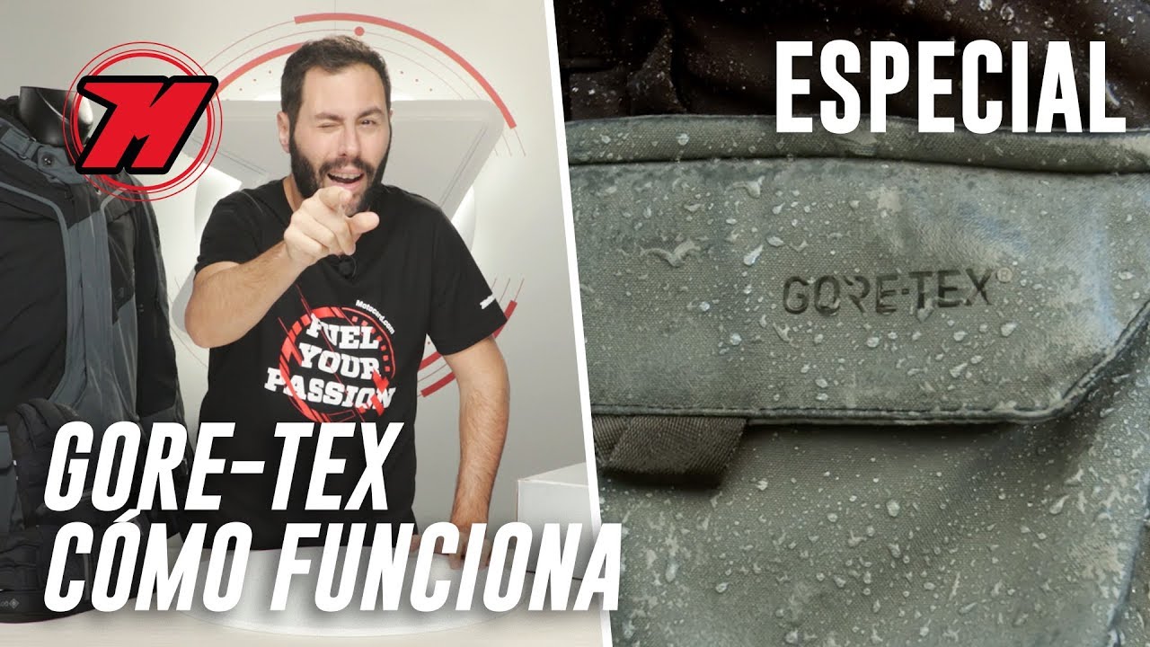 ¡ESPECIAL GORE-TEX! Qué es y cómo funciona en el EQUIPAMIENTO DE MOTO ☔🏍️