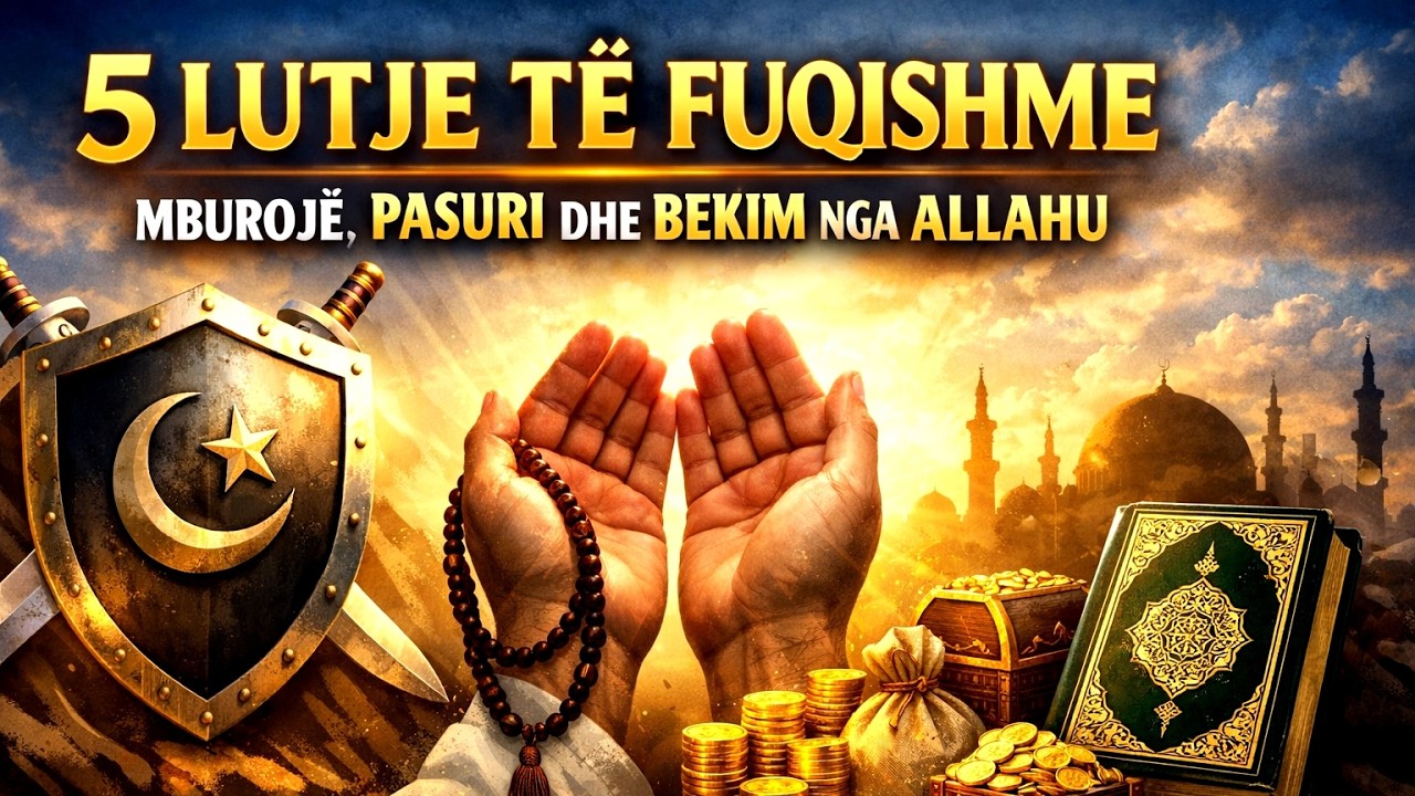 5 Lutje të Fuqishme – Mburojë, Pasuri dhe Bekim nga Allahu