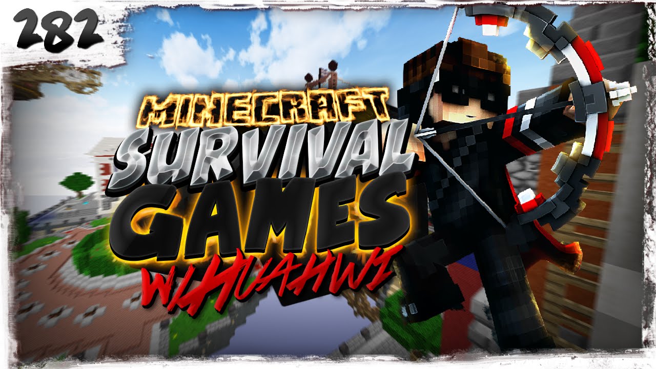 Minecraft Survival Games w/ Huahwi #282: PRO STRATS!