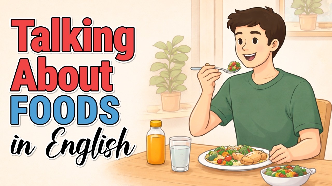 Discussing food and restaurants in English | Easy English Podcast for Begginers