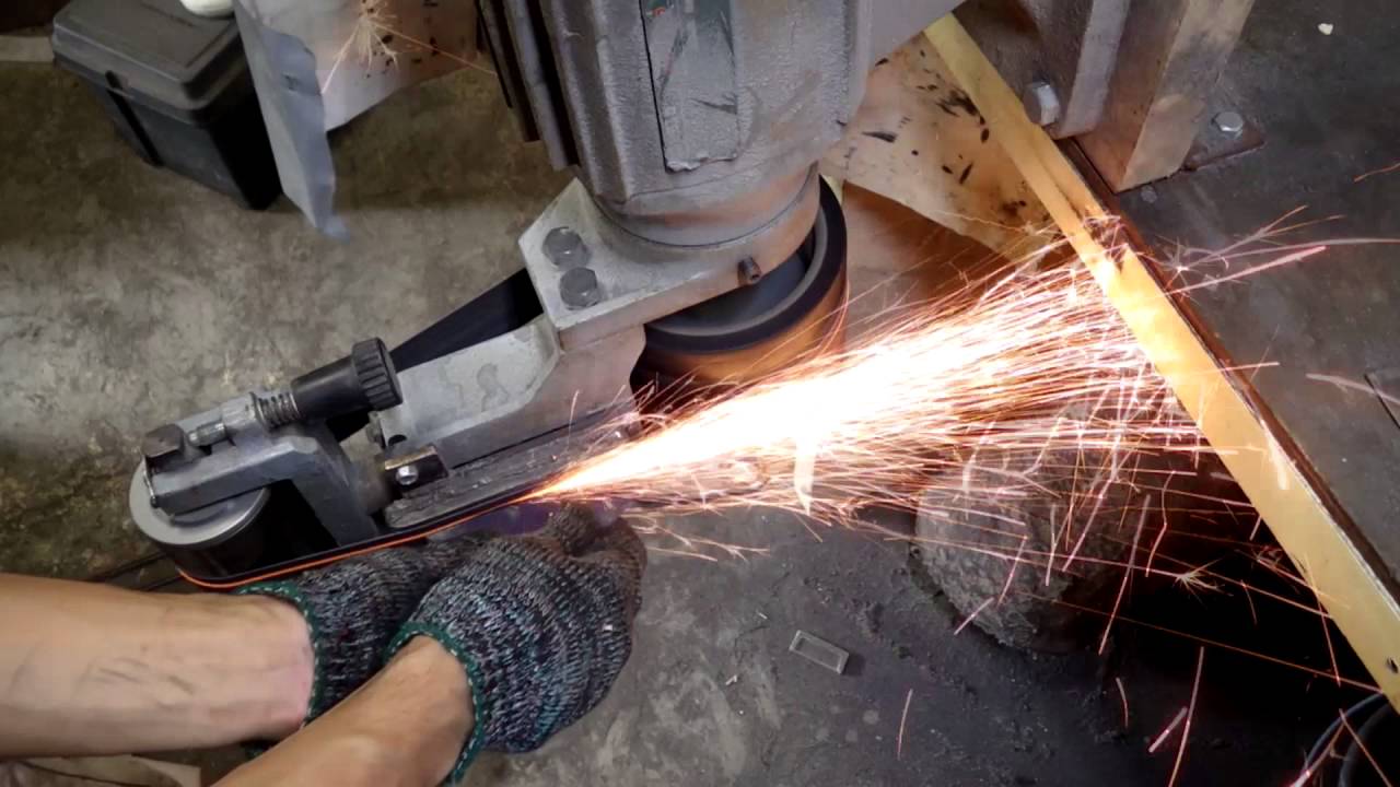 モンキーレンチからソロキャンプ用ネックナイフを作ってみた。scrap material knife#4