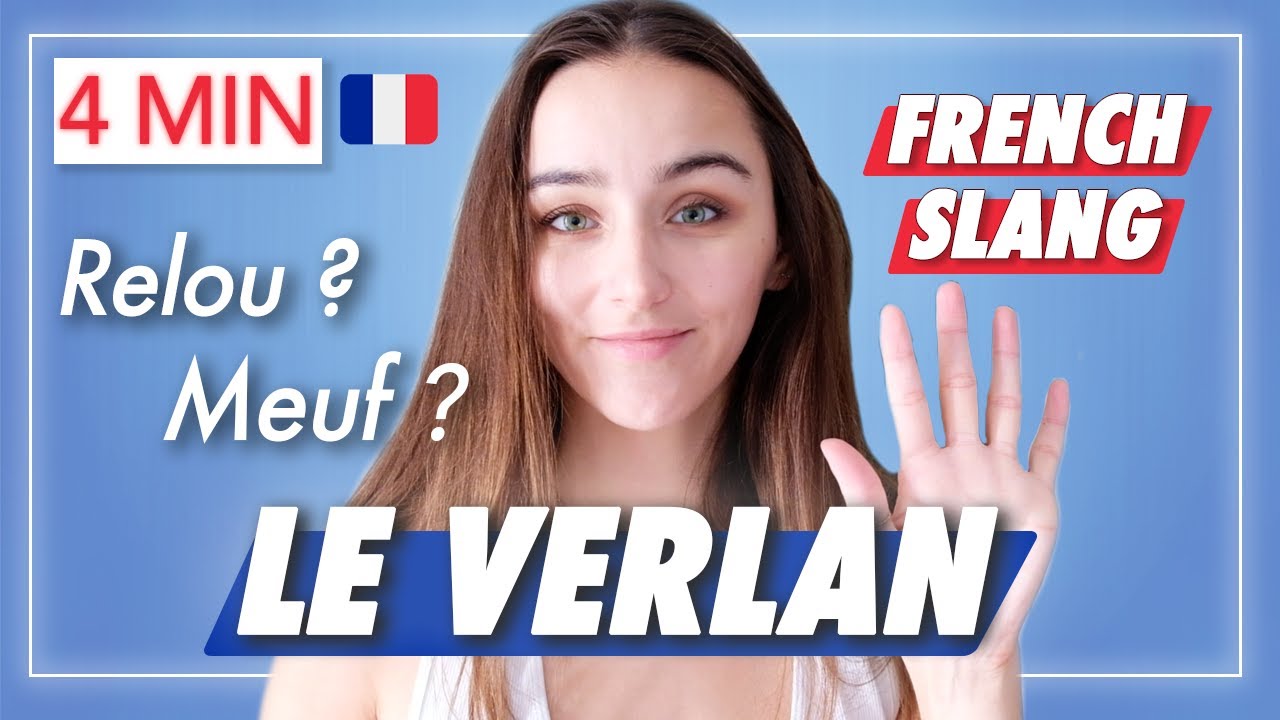 🇫🇷 Learn FRENCH in 3 minutes : 5 slangs words / Special VERLAN
