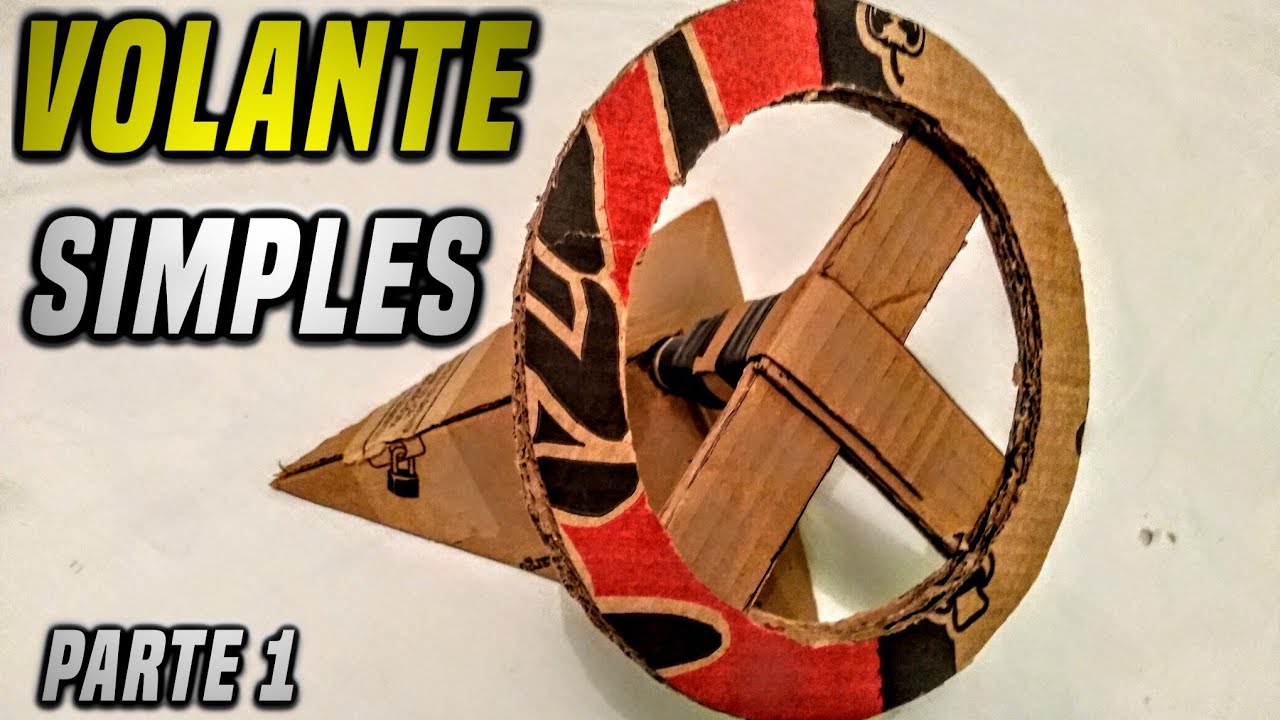 💥COMO FAZER UM VOLANTE DE PAPELÃO SIMPLES PARA CELULAR💥