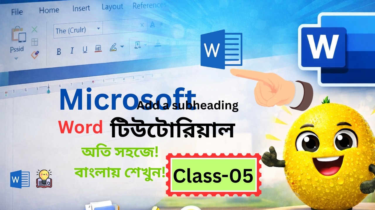 Microsoft Word Full Tutorial for Beginners to Advance Level | Class-05