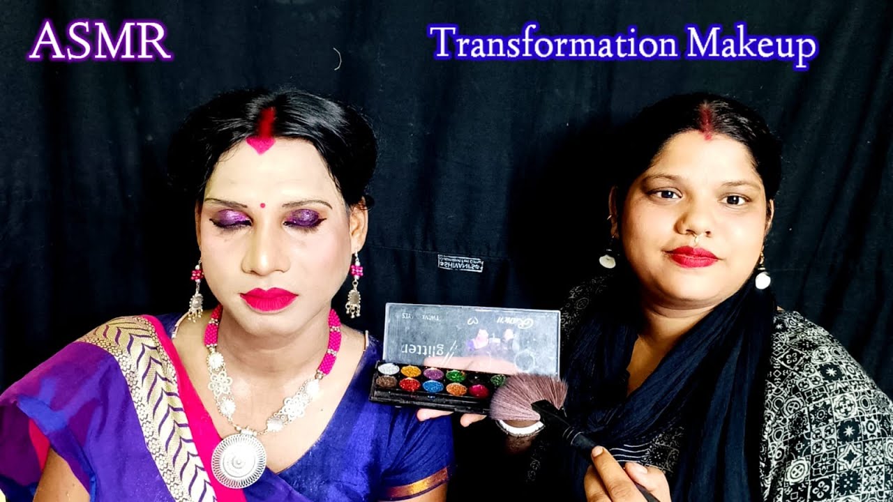 ASMR-Doing My Elder Brother Bridal Face makeup ( Transformation Makeup) @asmrsangi7044 💋💄🌹