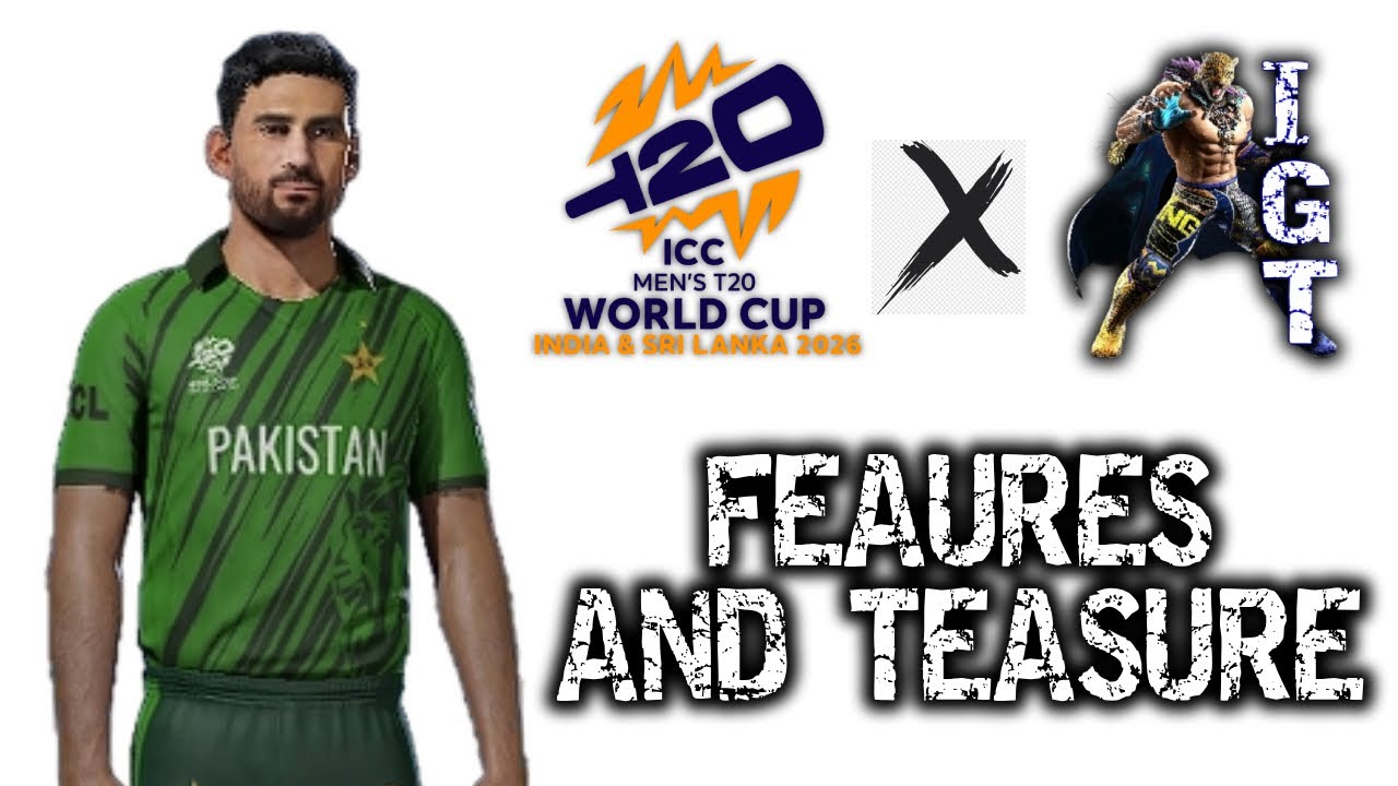 ICC MEN'S T20 WORLD CUP 2026 ULTRA PATCHES FOR CRICKET GAMES.(TRAILER)