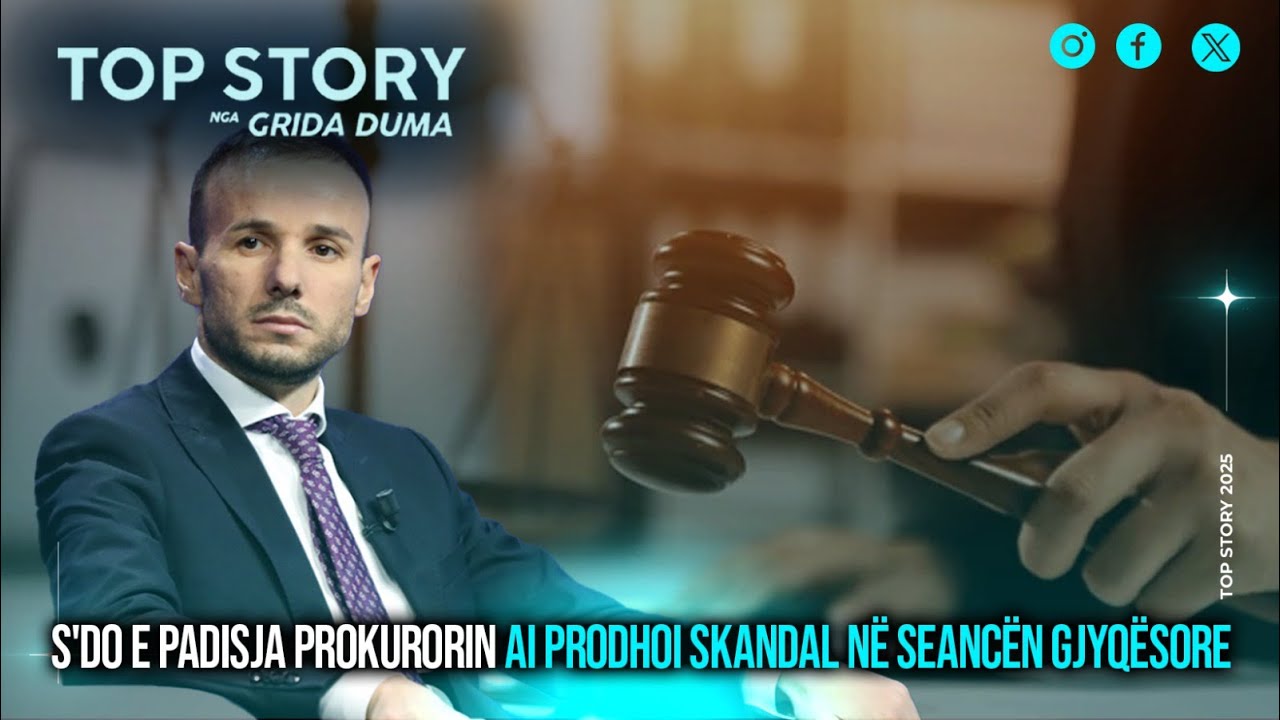 Avokati i arrestuar: S'do e padisja Prokurorin, ai prodhoi skandal n&euml; seanc&euml;n gjyq&euml;sore