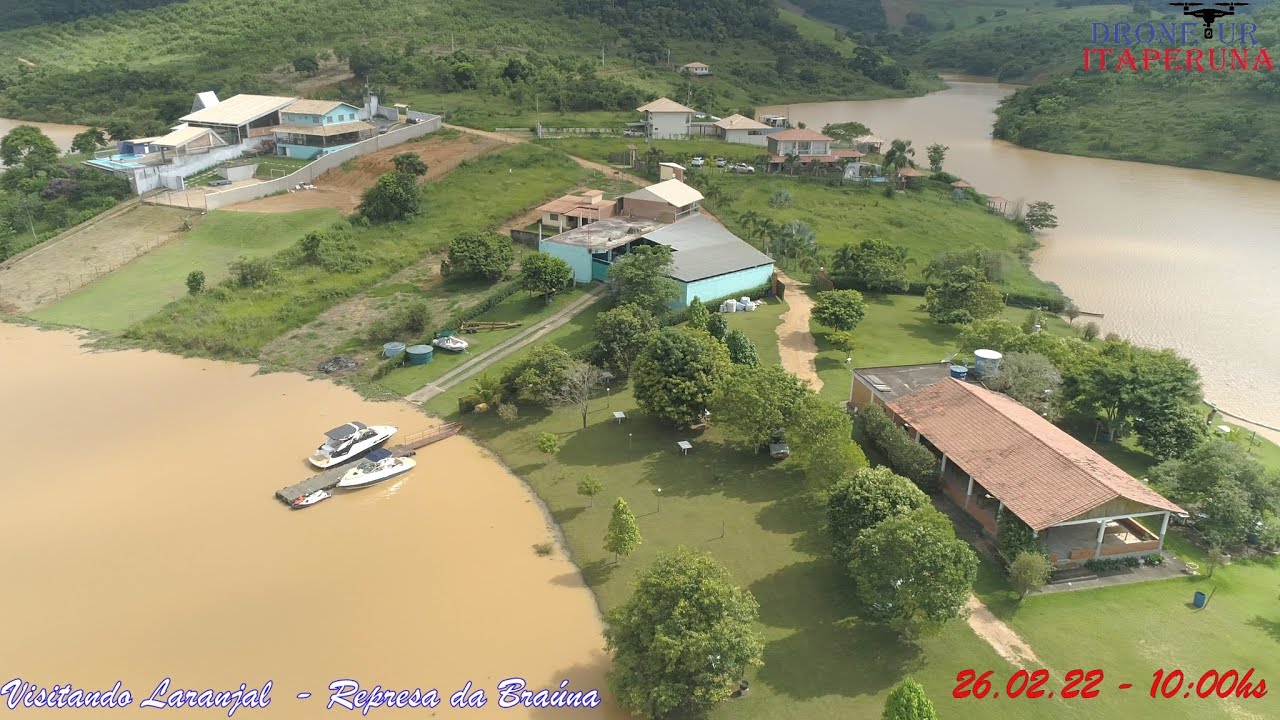 -#DroneTUR #Itaperuna – Visitando Laranjal – MG – Parte 2 – Represa da Braúna
