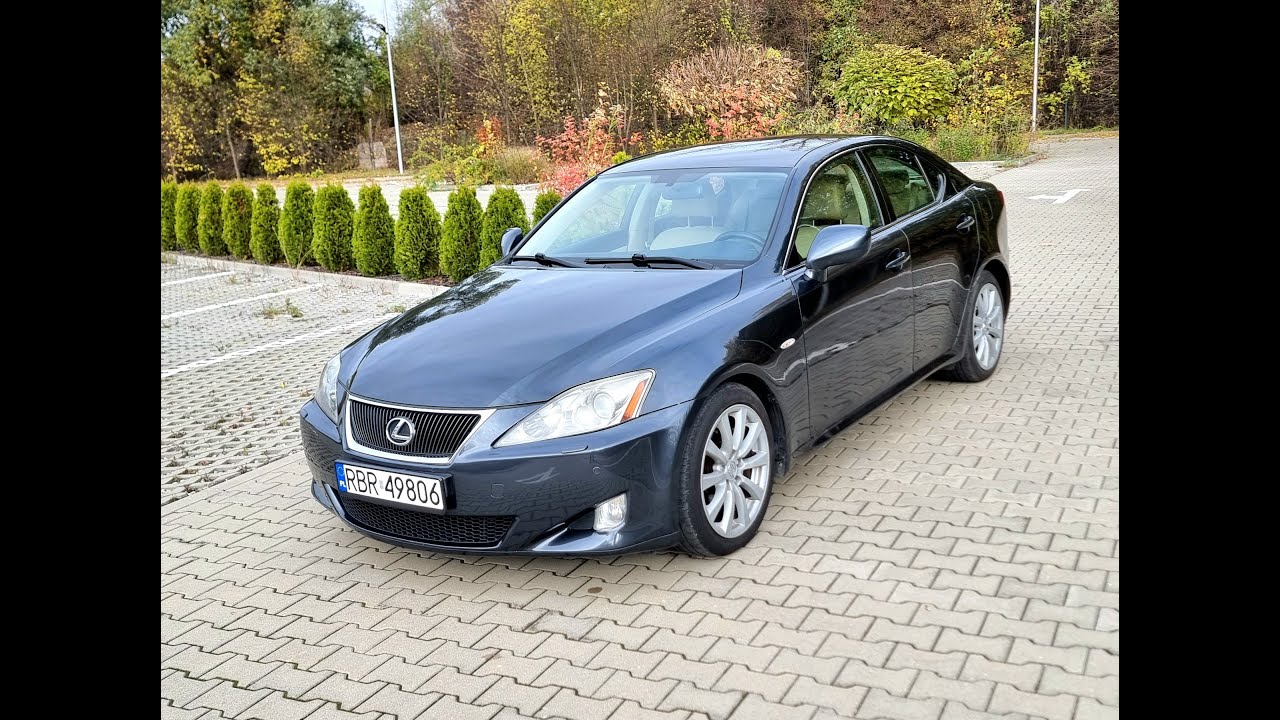 LEXUS is250 V6 2.5Benzyna 208ps 2007r Polski Salon na sprzedaż.