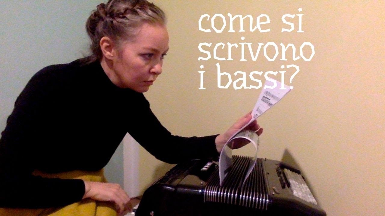 come si scrivono i bassi per la fisarmonica Natalya Chesnova fisarmonica accordion