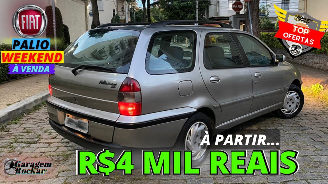 Palio WEEKEND a venda por [SOMENTE 4 MIL REAIS!] Top Ofertas Rockar! #palioweekendvarata #fiatpalio